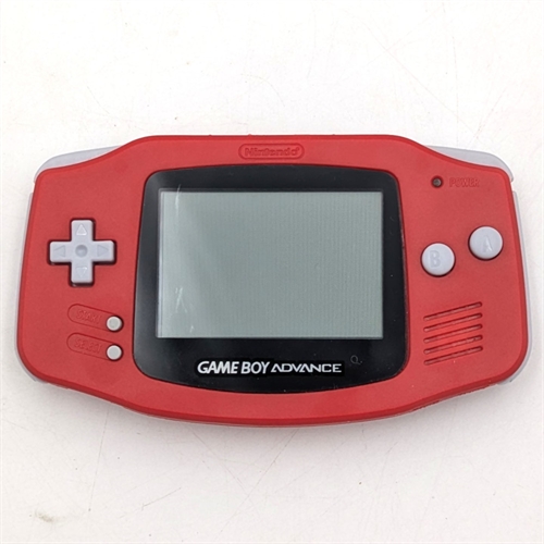 Gameboy Advance - Custom Red - Konsol - SNR AC15657099 (B Grade) (Genbrug)